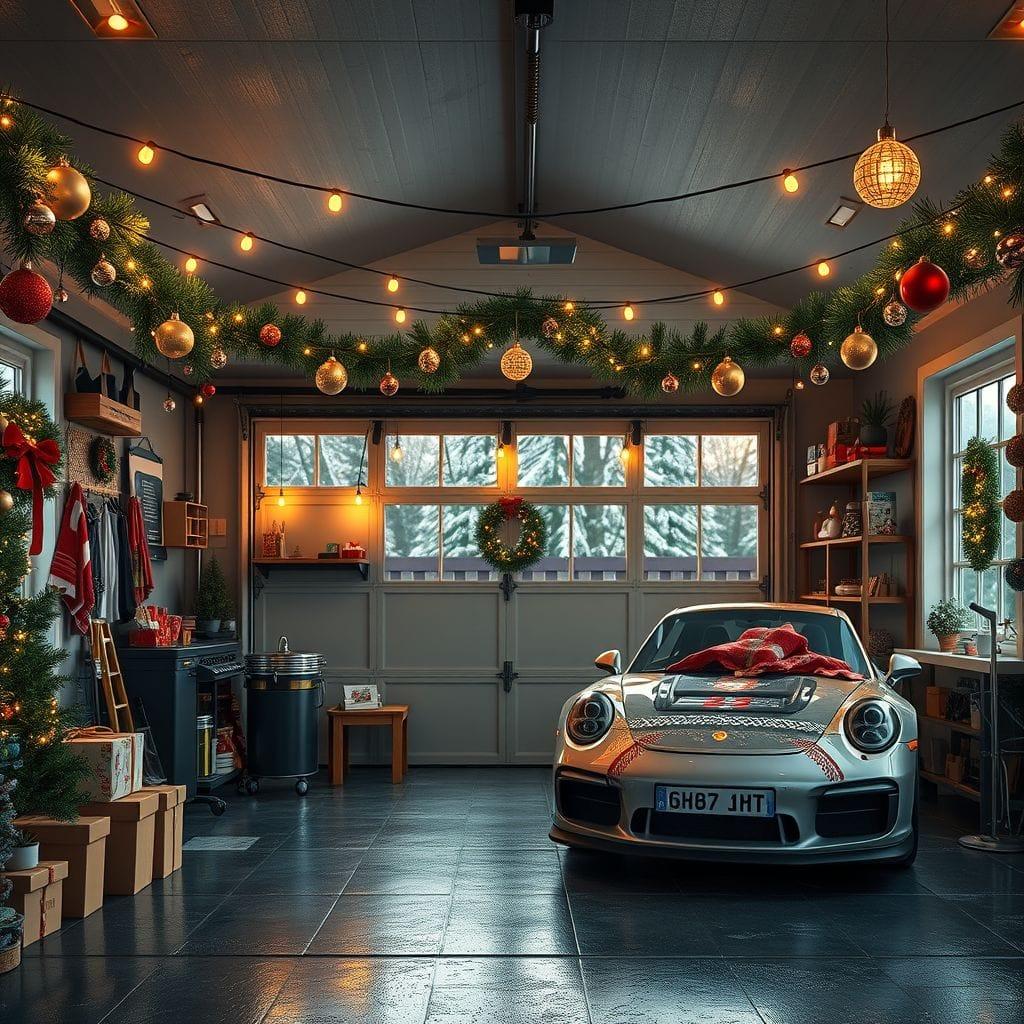 Christmas Garage design example 4