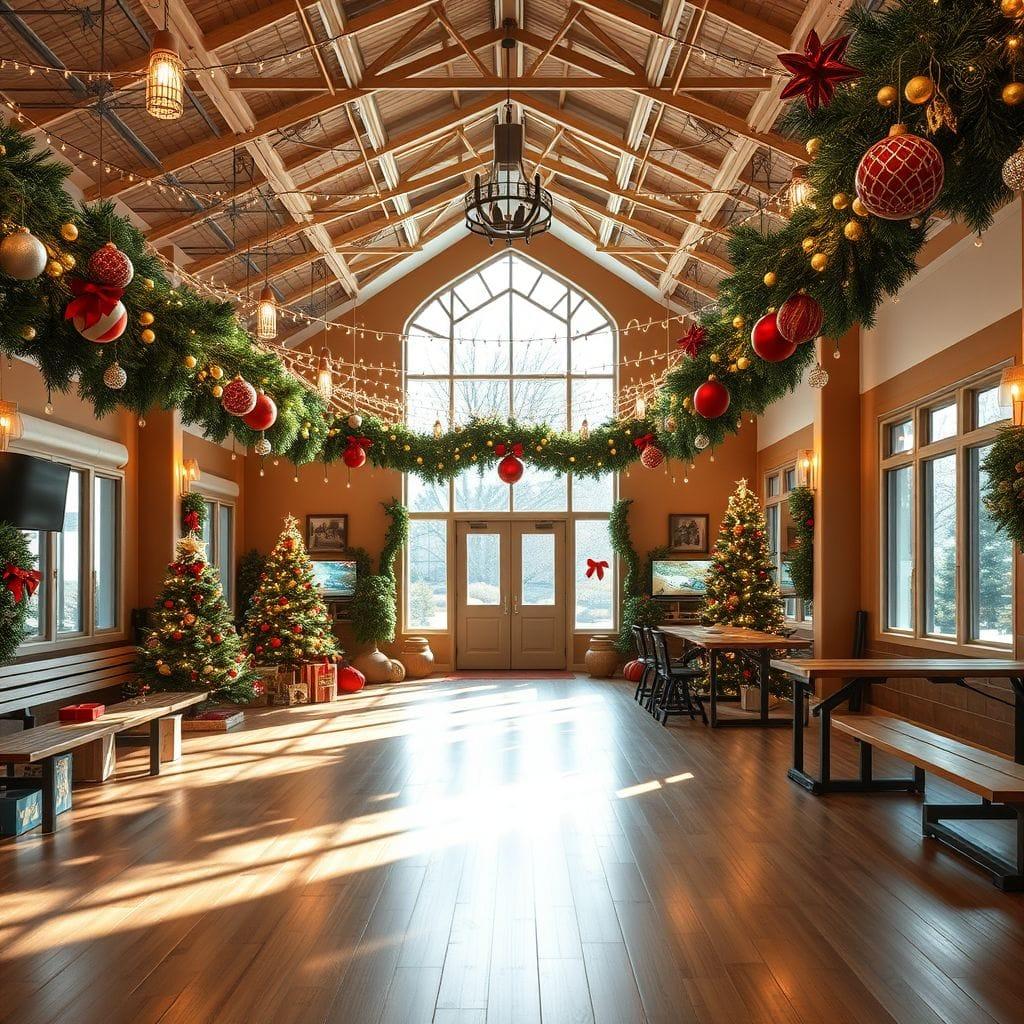 Christmas Gym design example 2