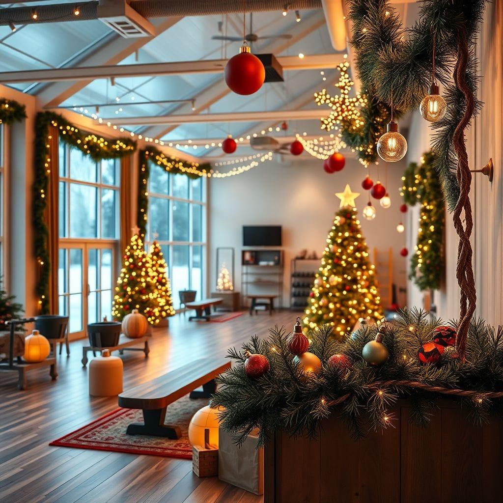 Christmas Gym design example 3