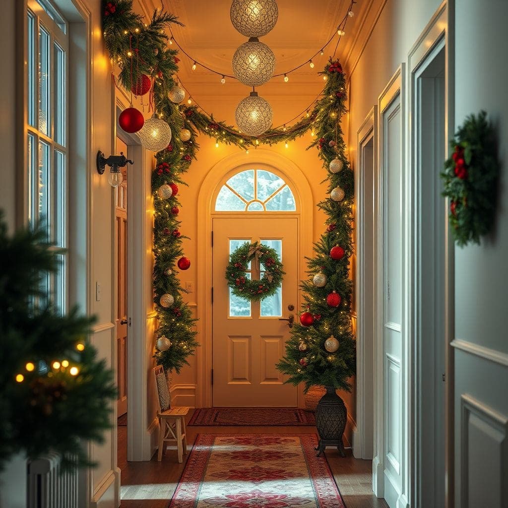 Christmas Hallway design example 1