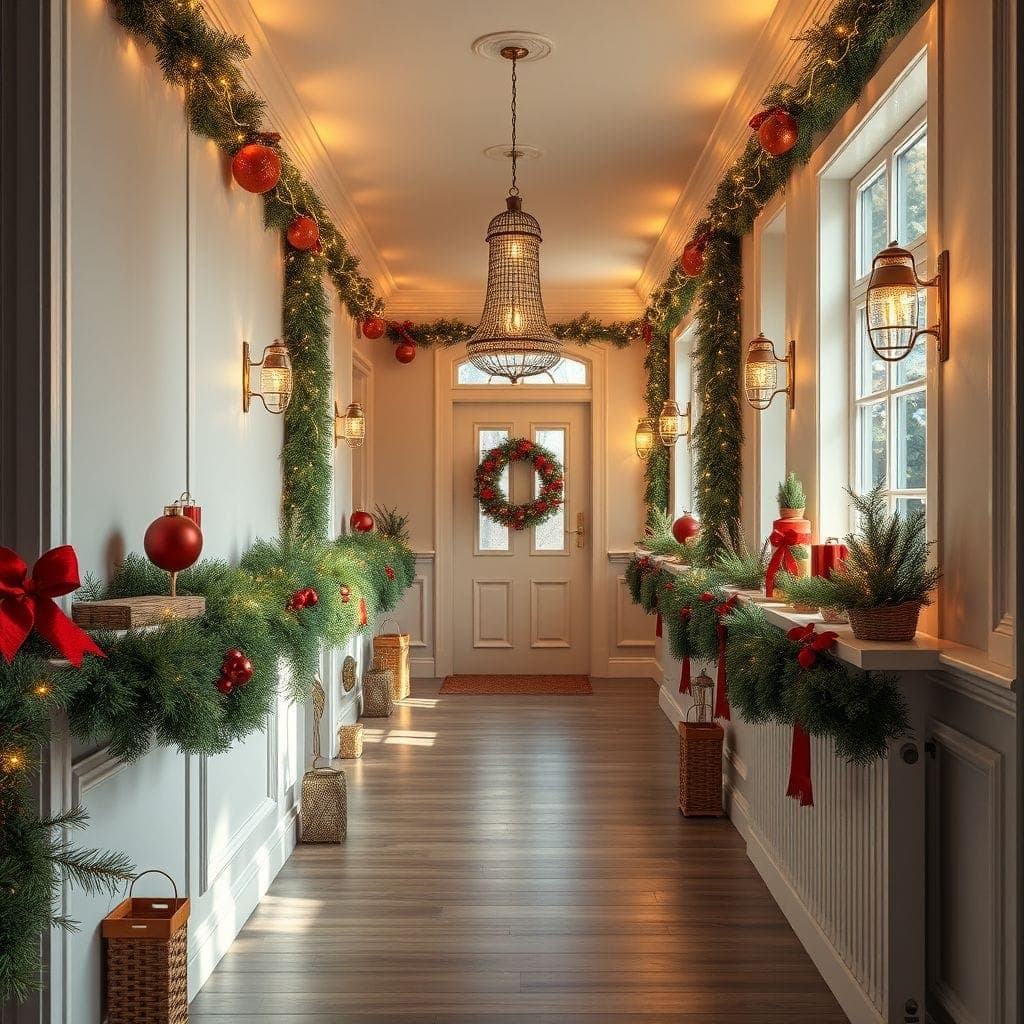 Christmas Hallway design example 3