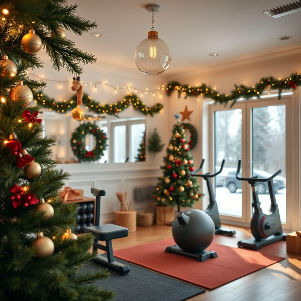 Christmas Home Gym design example 4