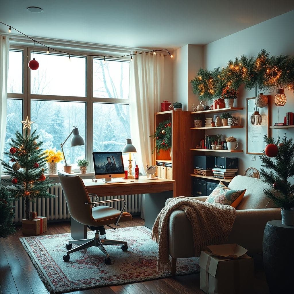 Christmas Home Office design example 1