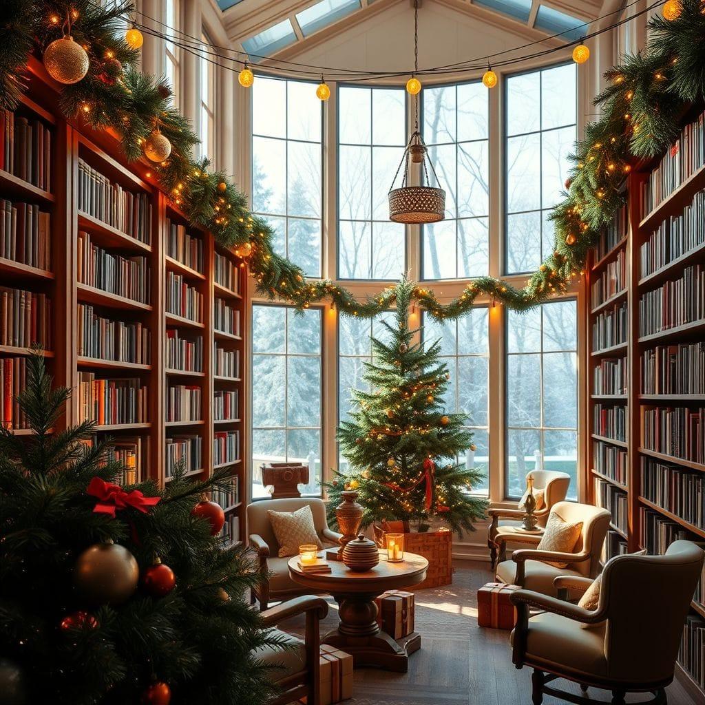 Christmas Library design example 1