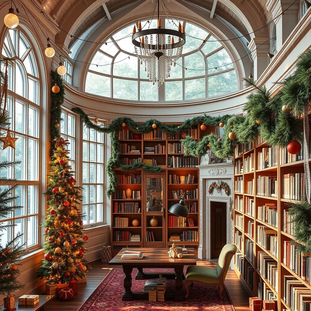 Christmas Library design example 2