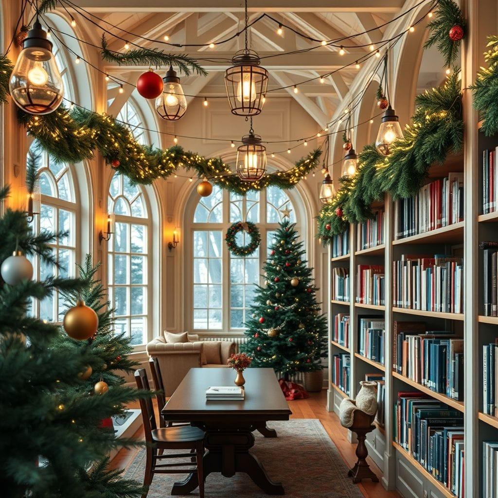 Christmas Library design example 4