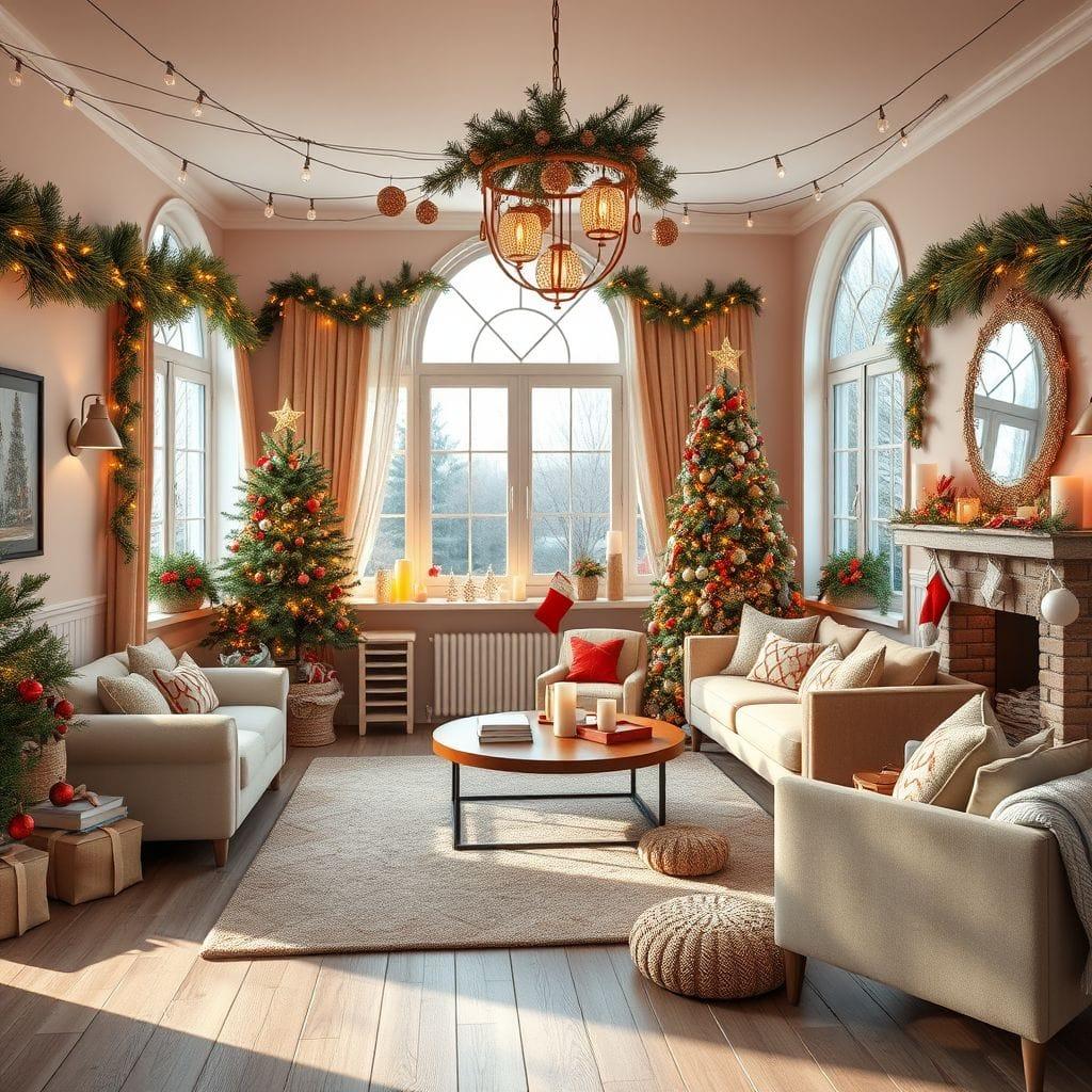 Christmas Living Room design example 2