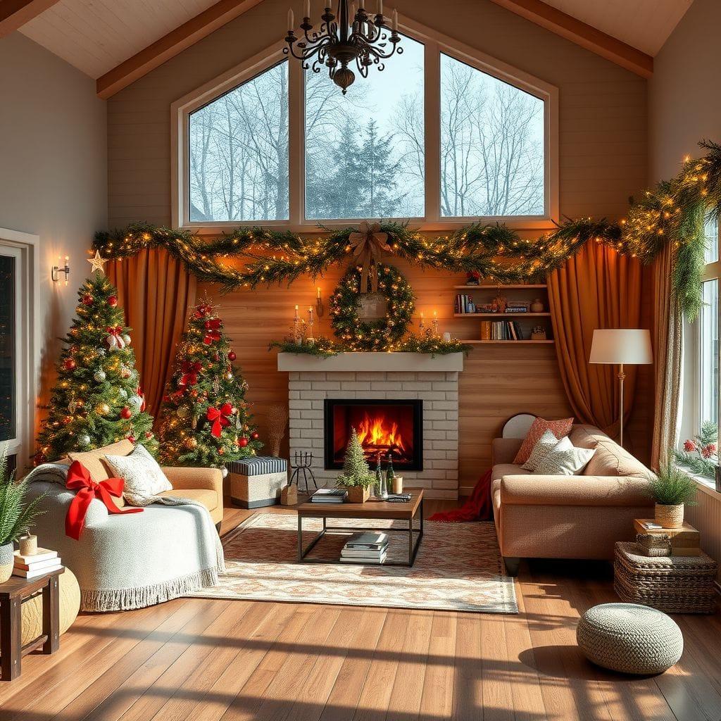 Christmas Living Room design example 3
