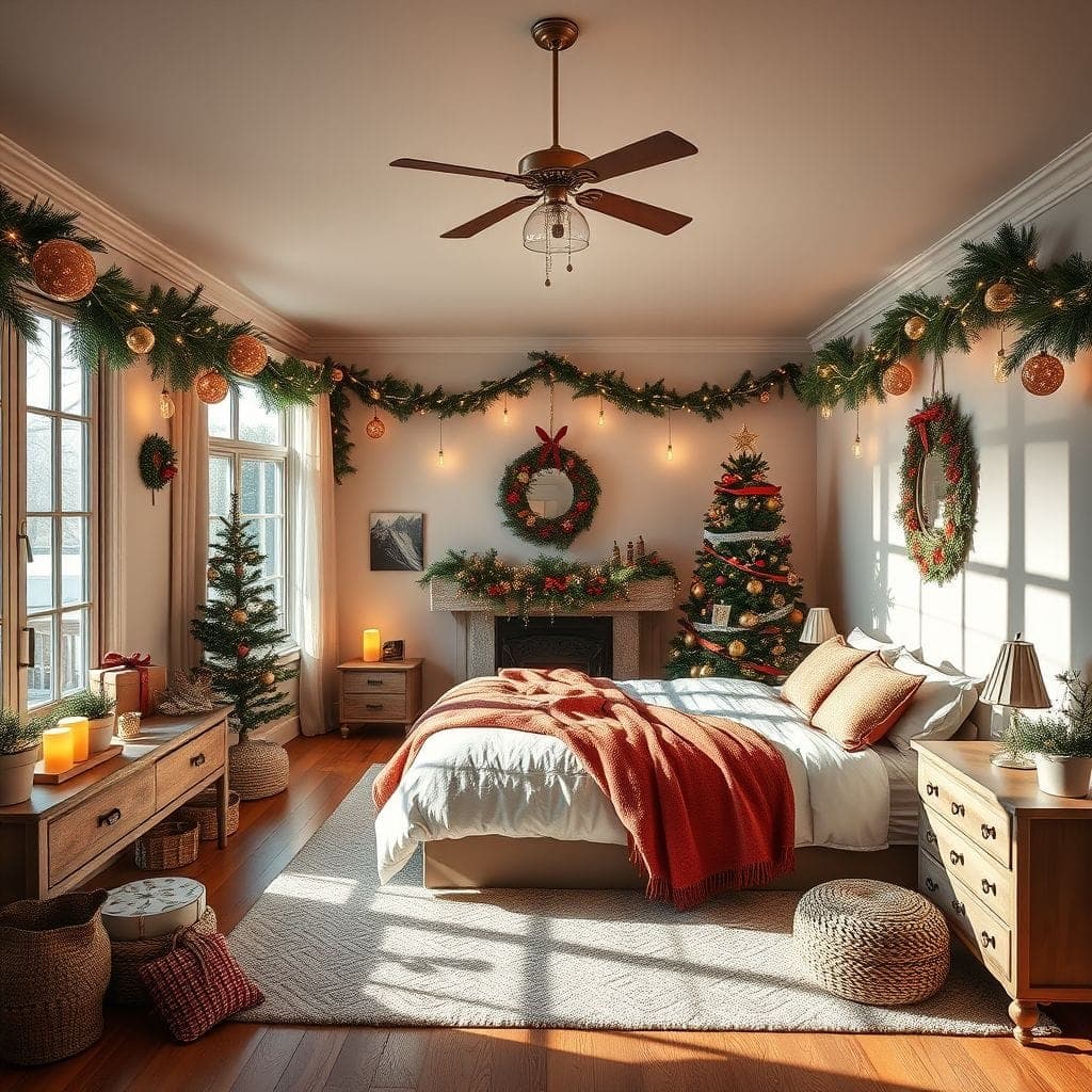 Christmas Master Bedroom design example 4