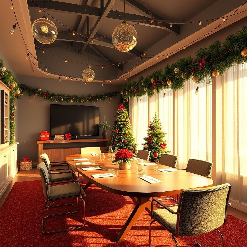 Christmas Meeting Room design example 2