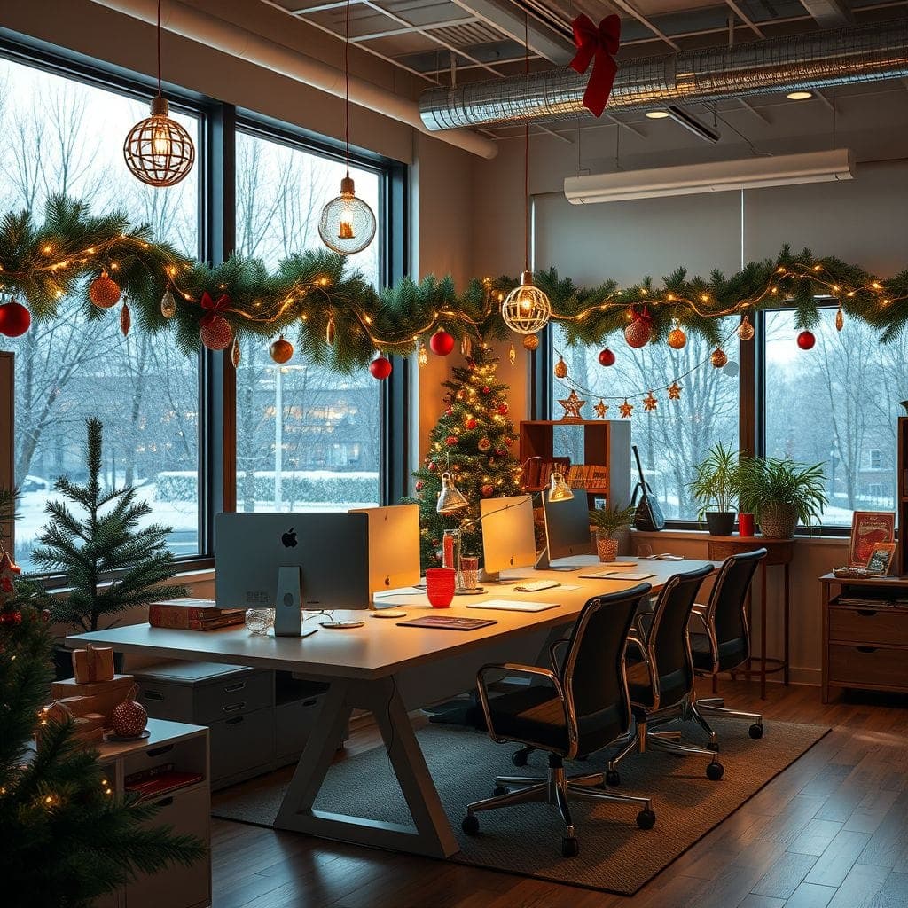 Christmas Office design example 1