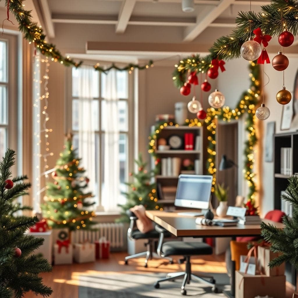 Christmas Office design example 3