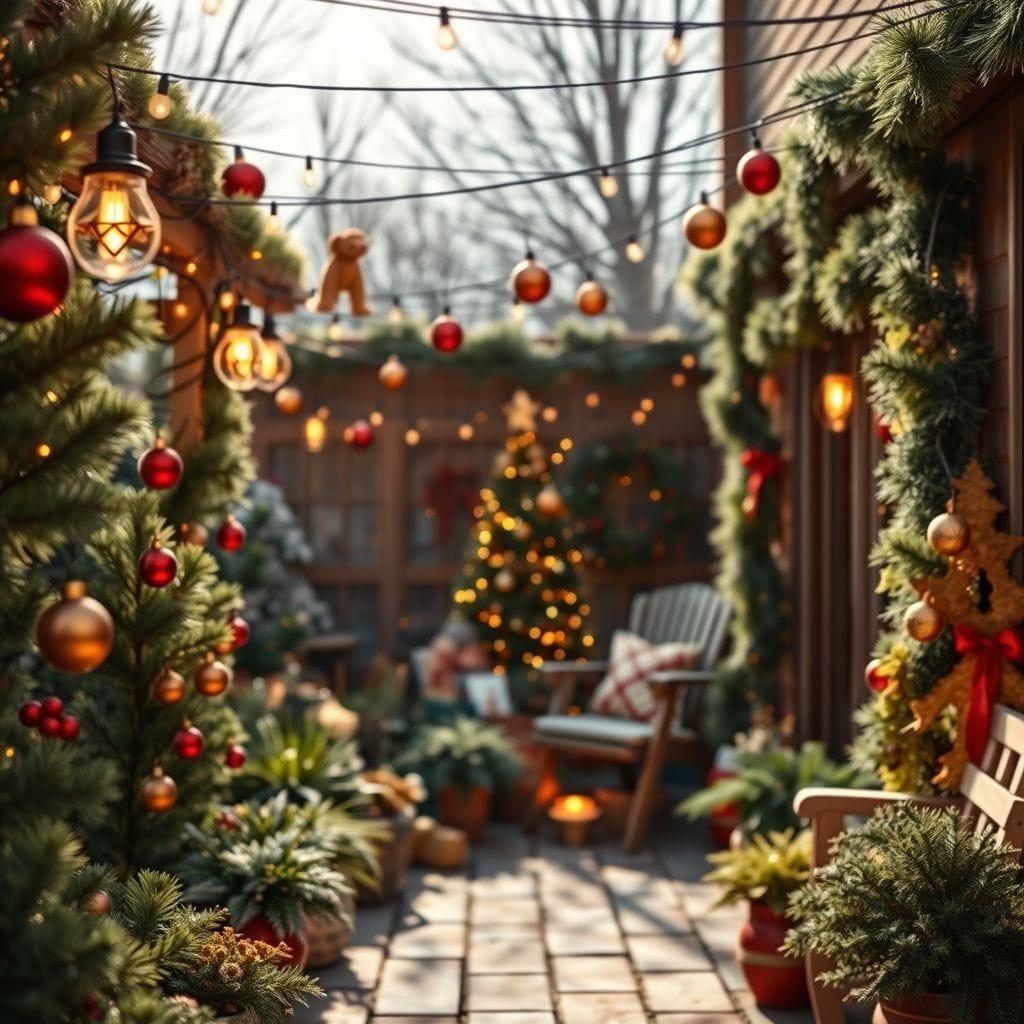 Christmas Outdoor Garden design example 3