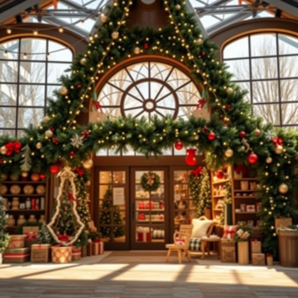 Christmas Store design example 2