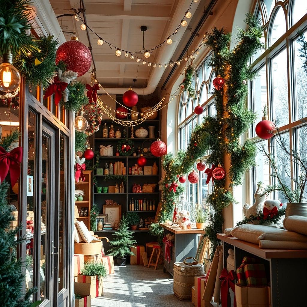 Christmas Store design example 4