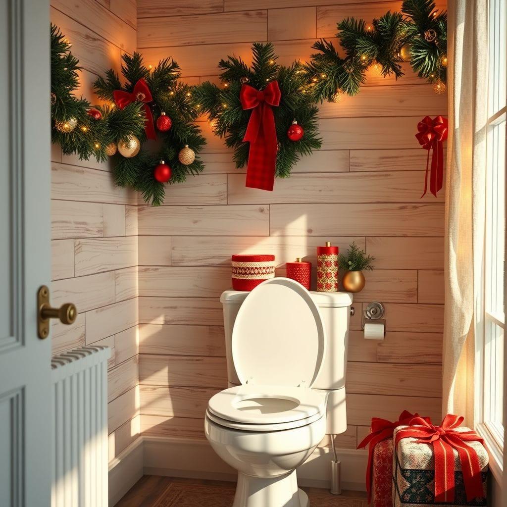 Christmas Toilet design example 4