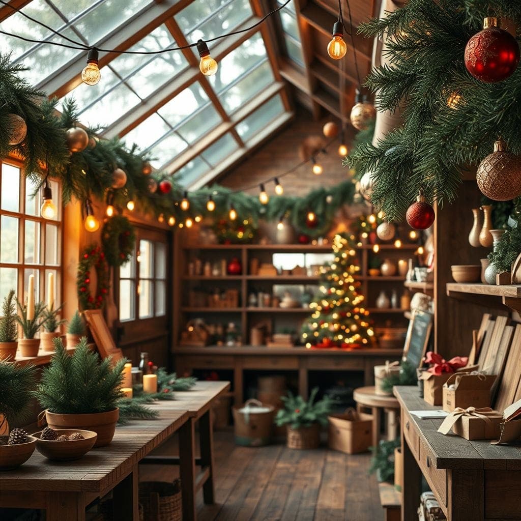 Christmas Workshop design example 1