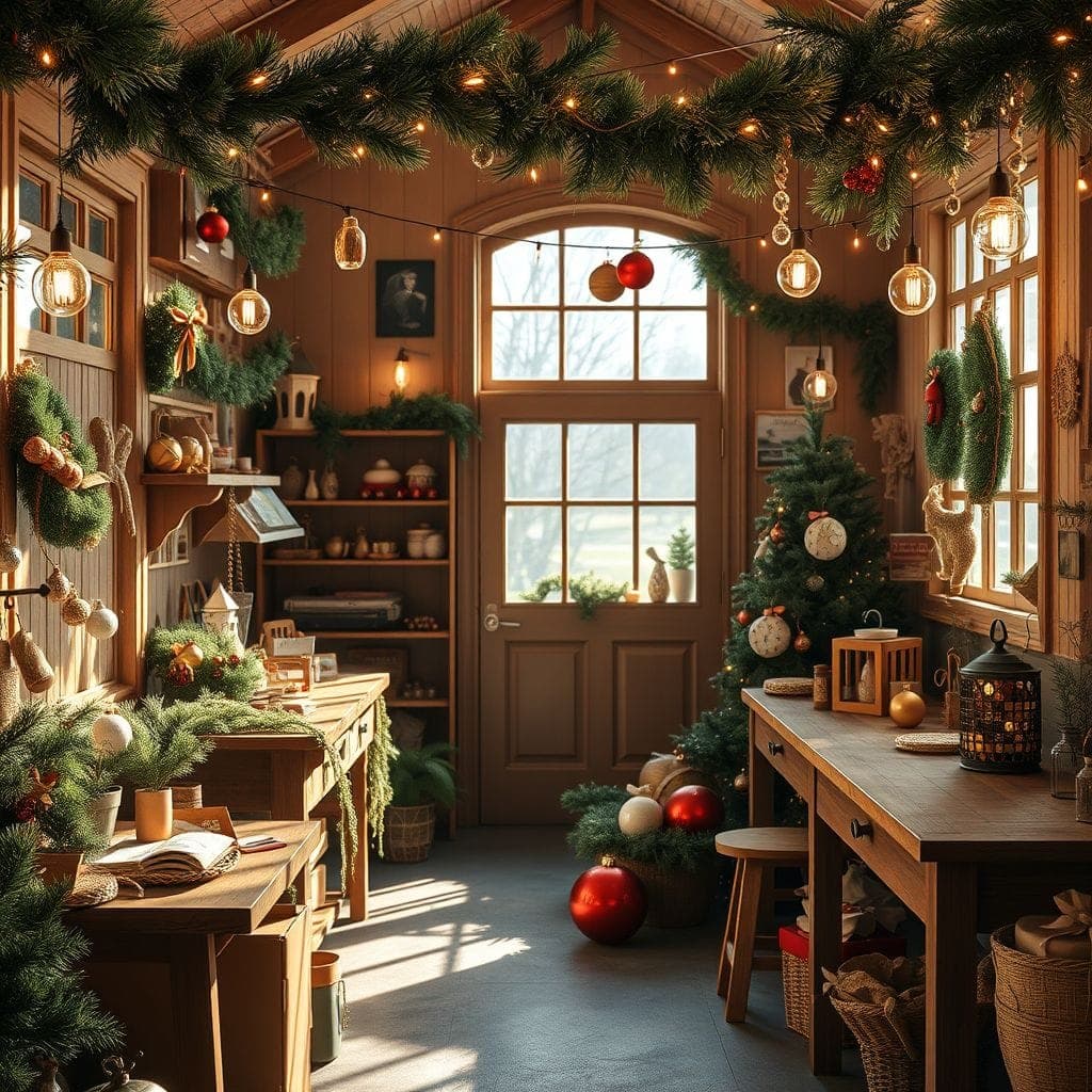 Christmas Workshop design example 2