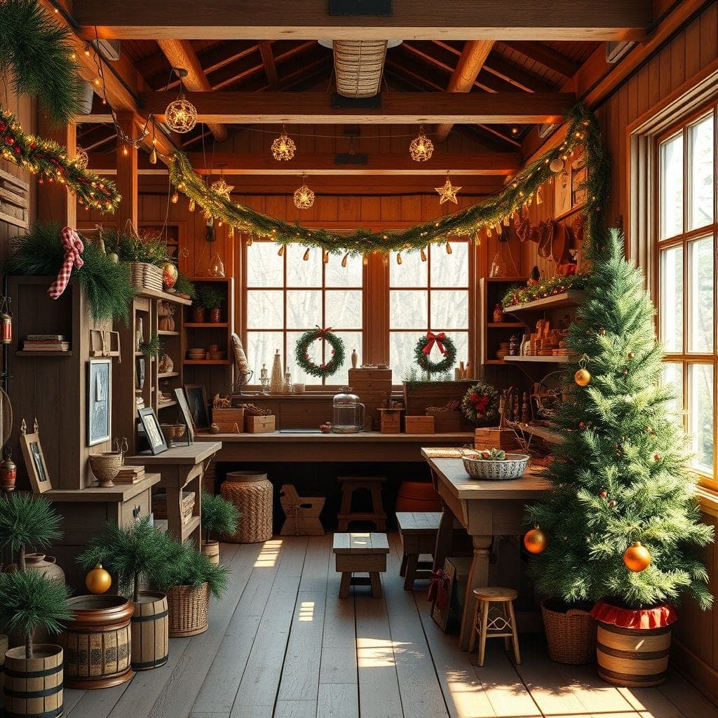 Christmas Workshop design example 3