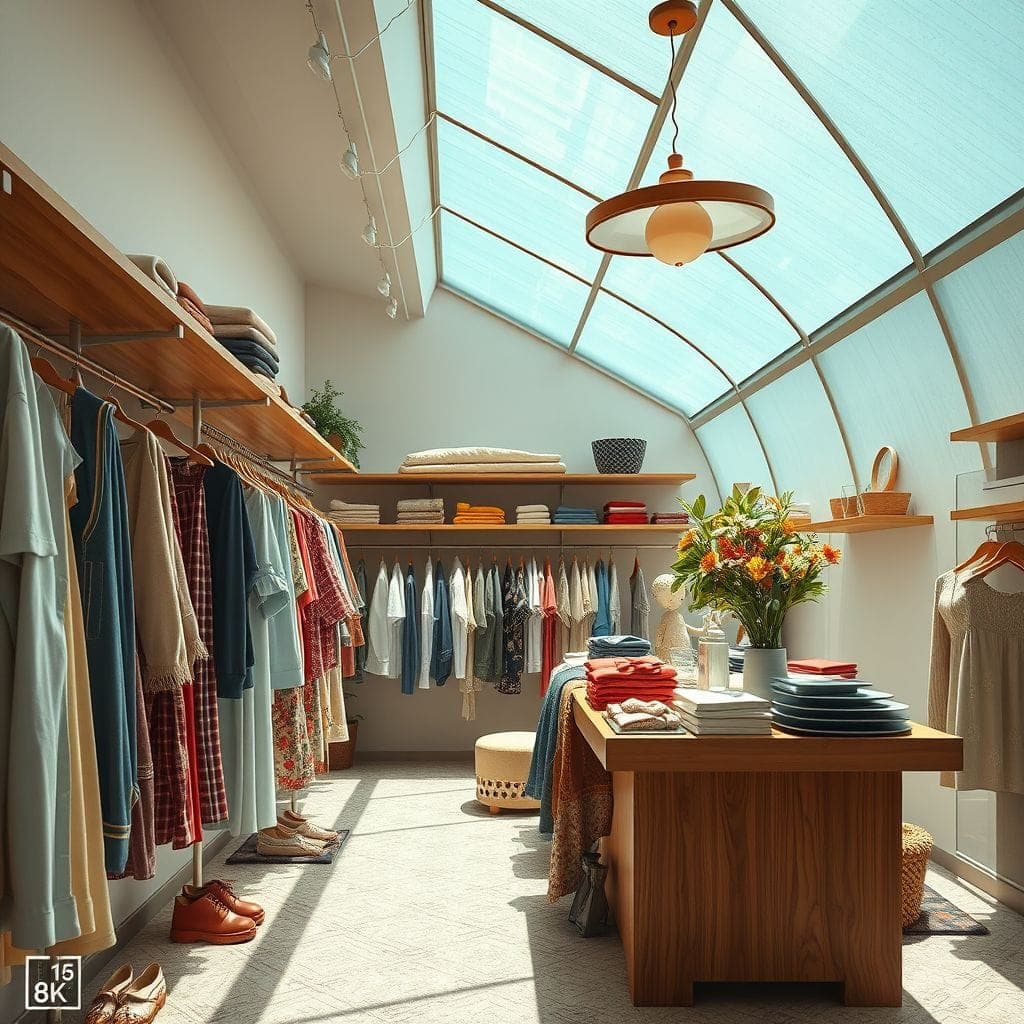  Clothing Store design example 1