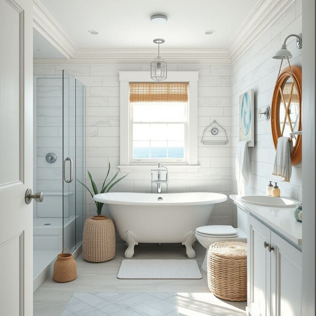 Coastal Bathroom design example 1