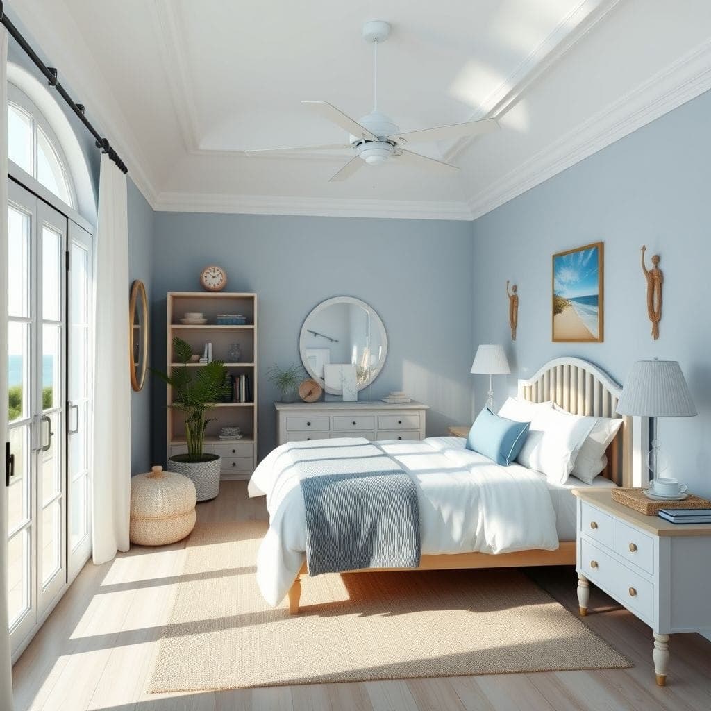 Coastal Bedroom design example 1