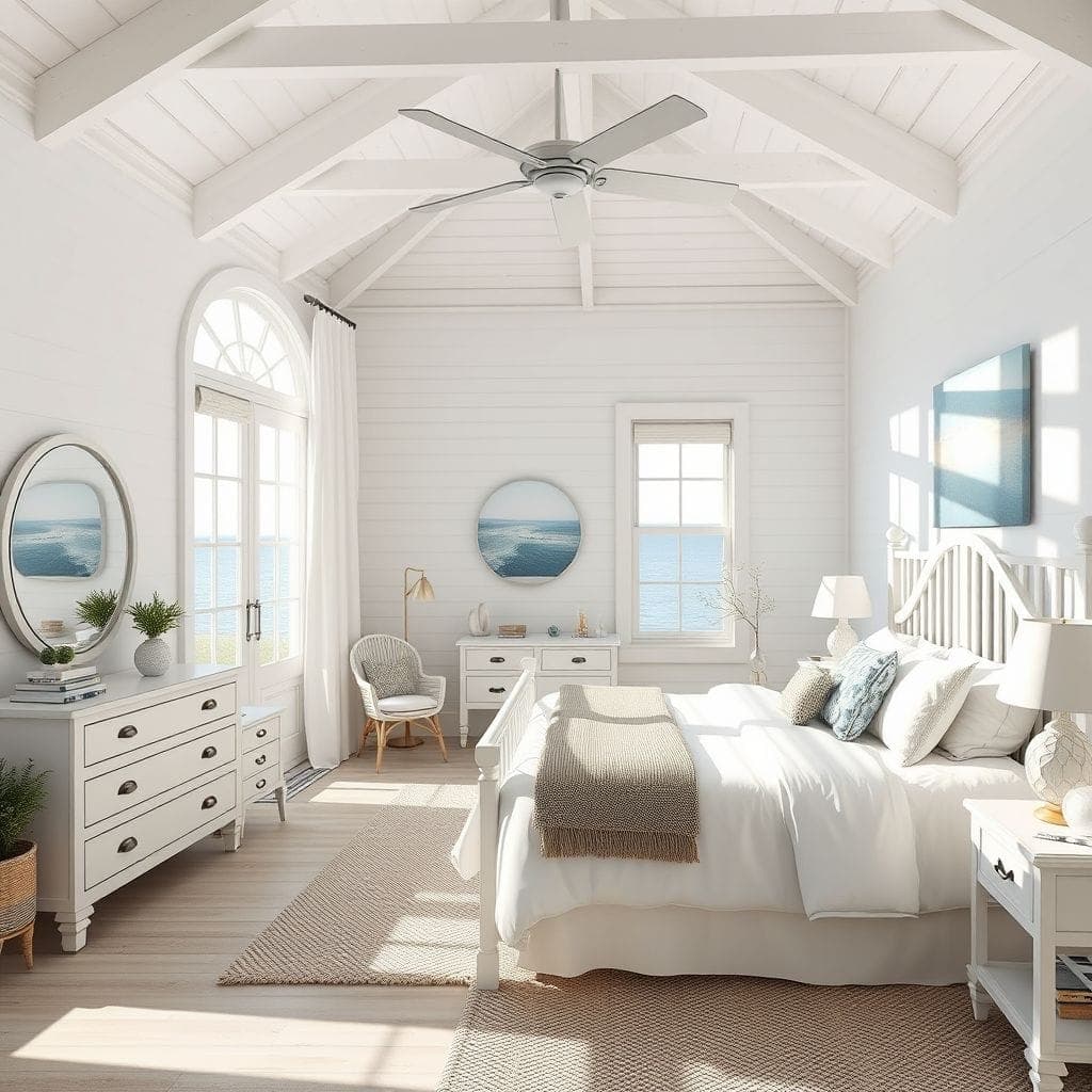 Coastal Bedroom design example 3