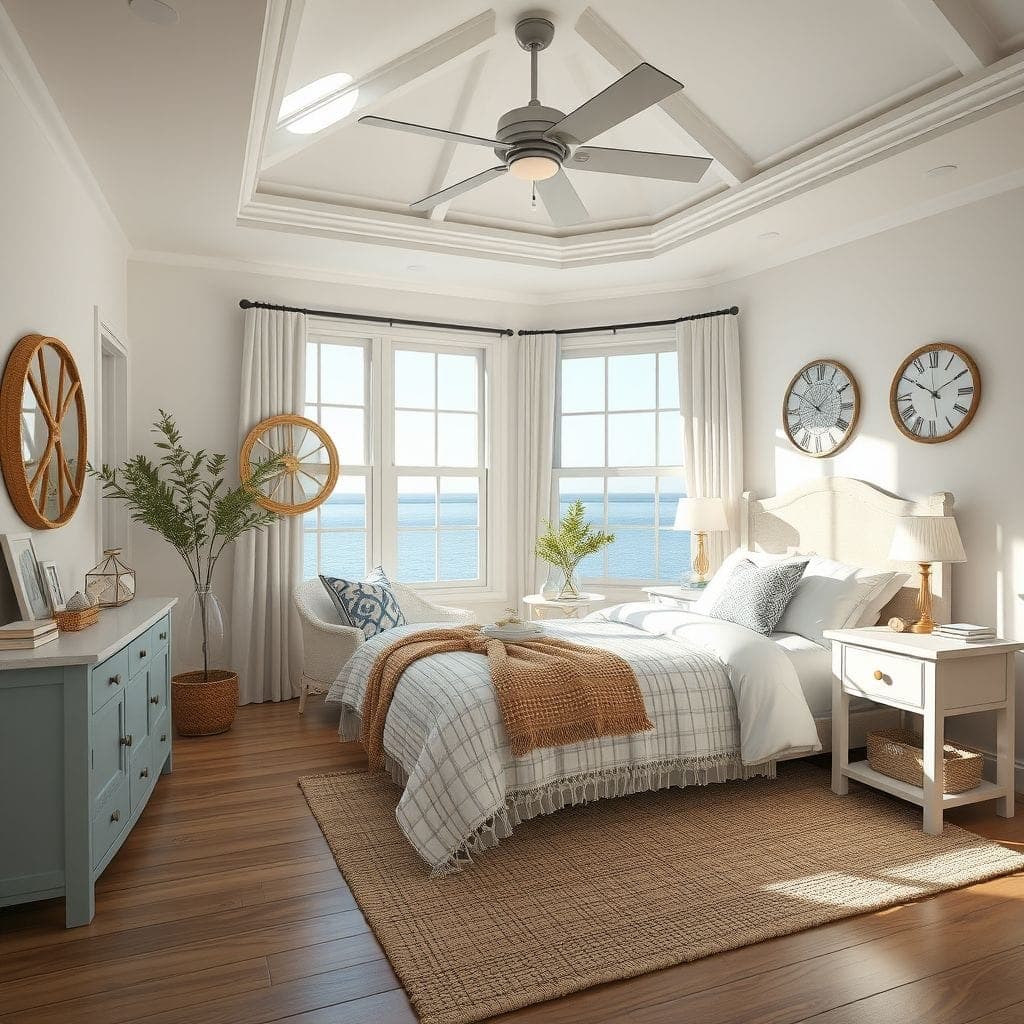 Coastal Bedroom design example 4