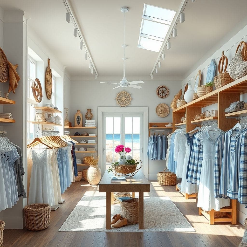 Coastal Clothing Store design example 1