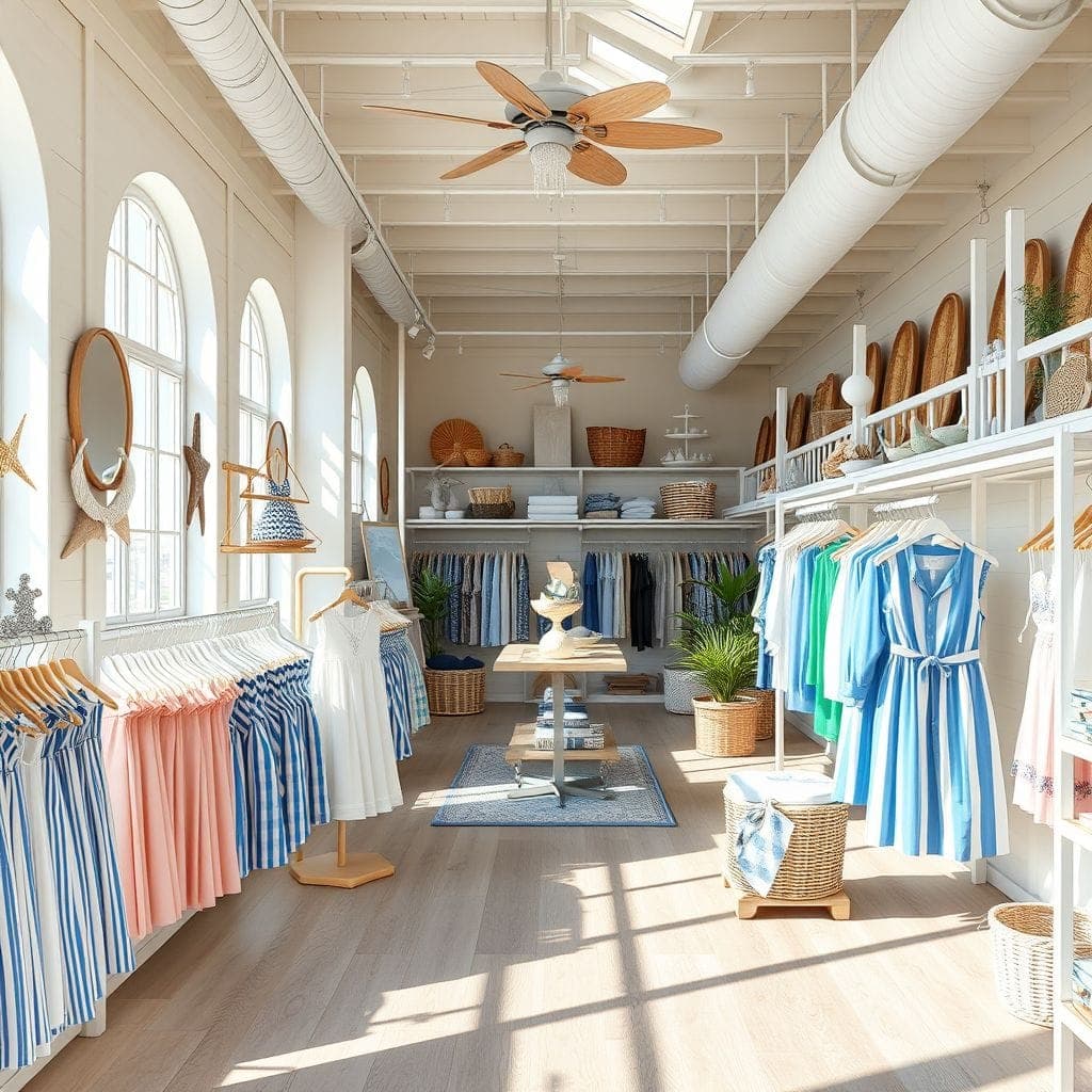 Coastal Clothing Store design example 2