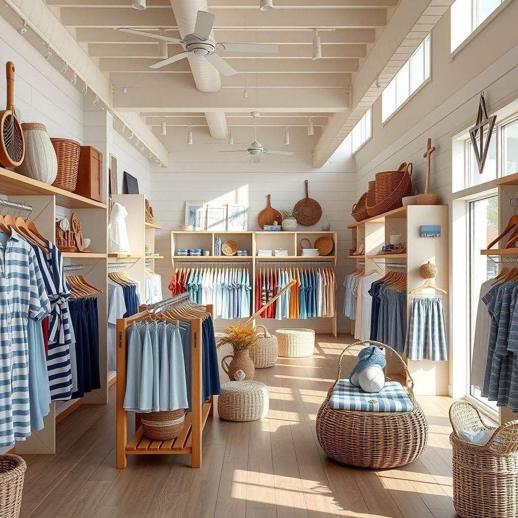 Coastal Clothing Store design example 4