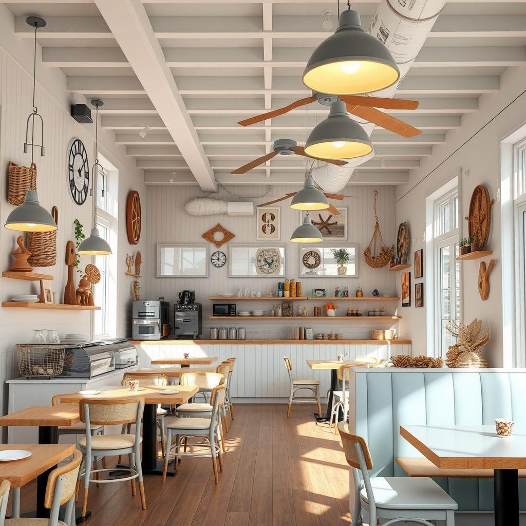 Coastal Coffee Shop design example 1
