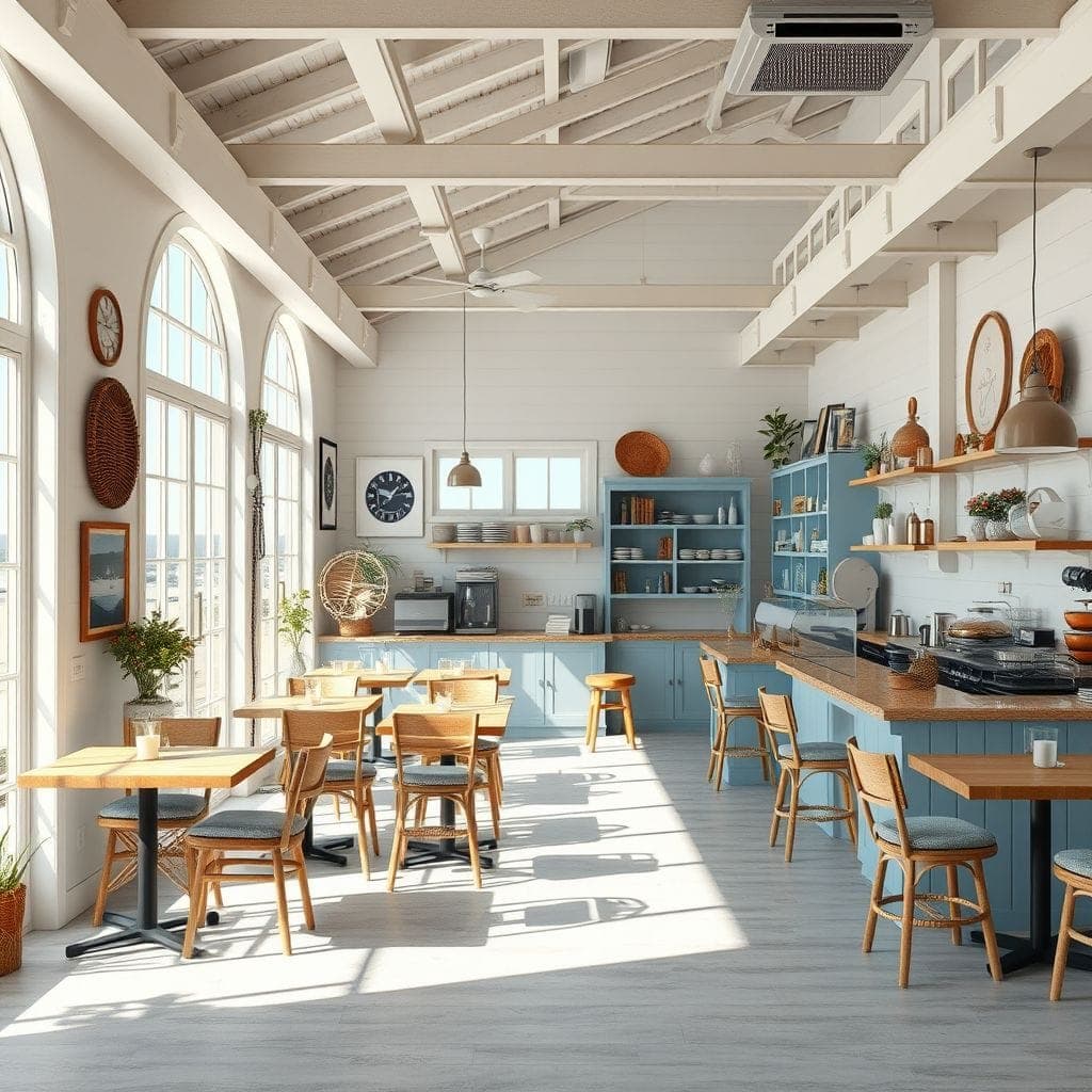 Coastal Coffee Shop design example 3