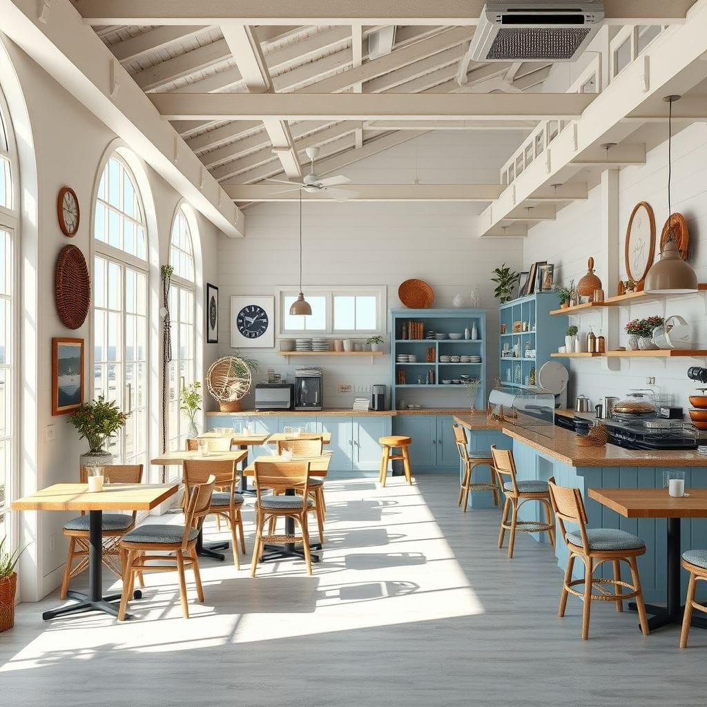 Coastal Coffee Shop design example 3