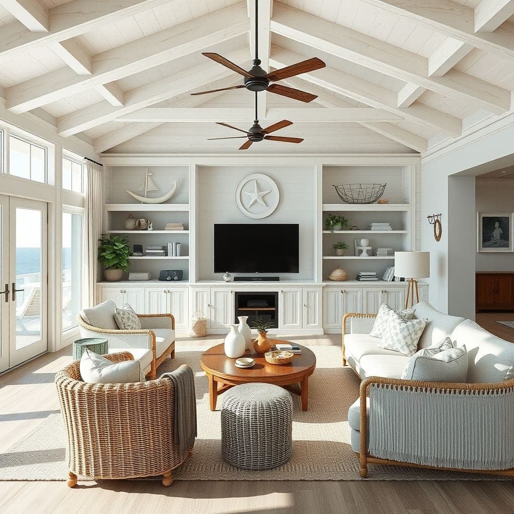 Coastal Entertainment Room design example 2