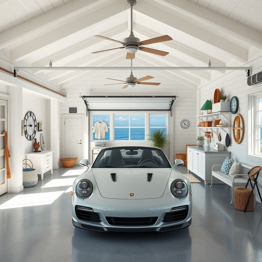 Coastal Garage design example 1