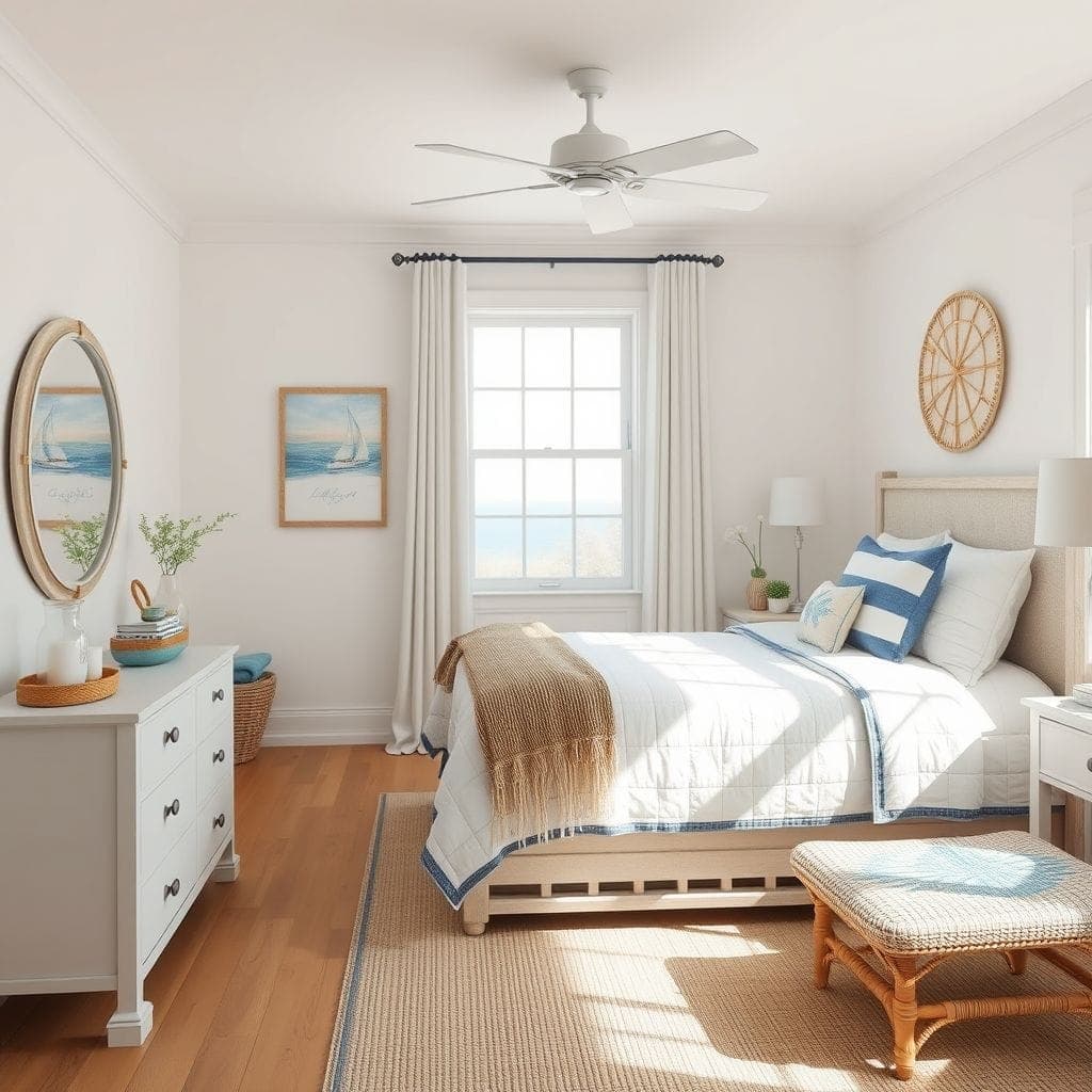 Coastal Guest Room design example 1
