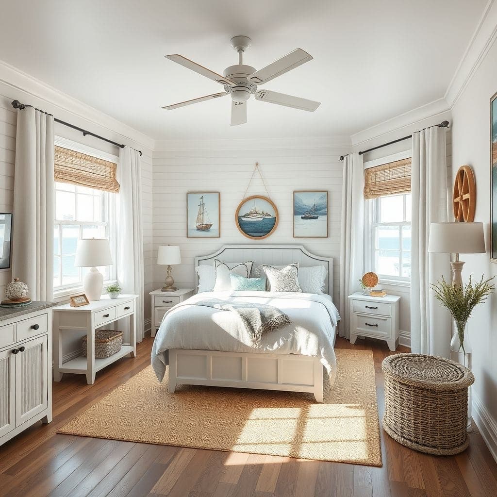Coastal Guest Room design example 4