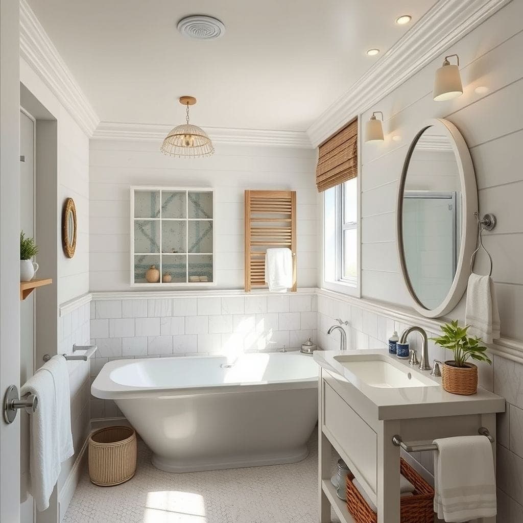 Coastal Hotel Bathroom design example 3