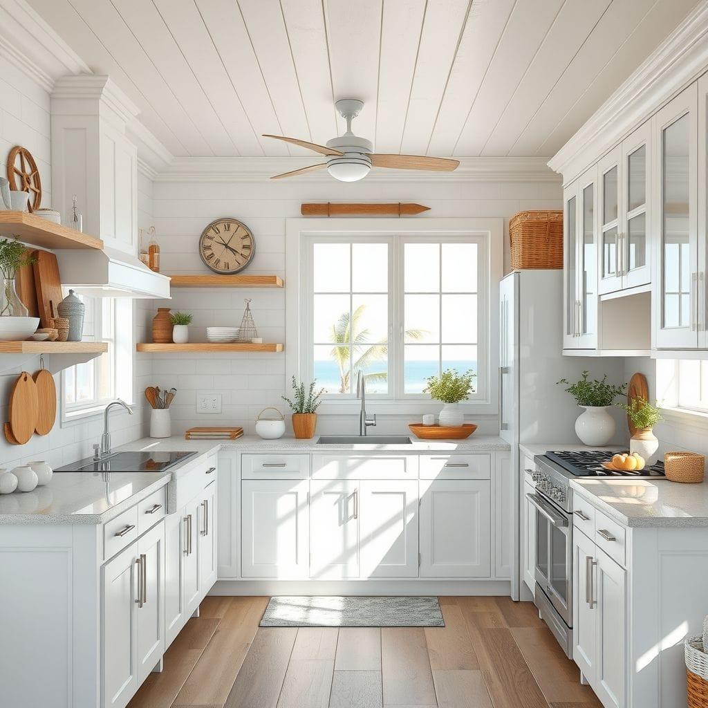 Coastal Kitchen design example 1