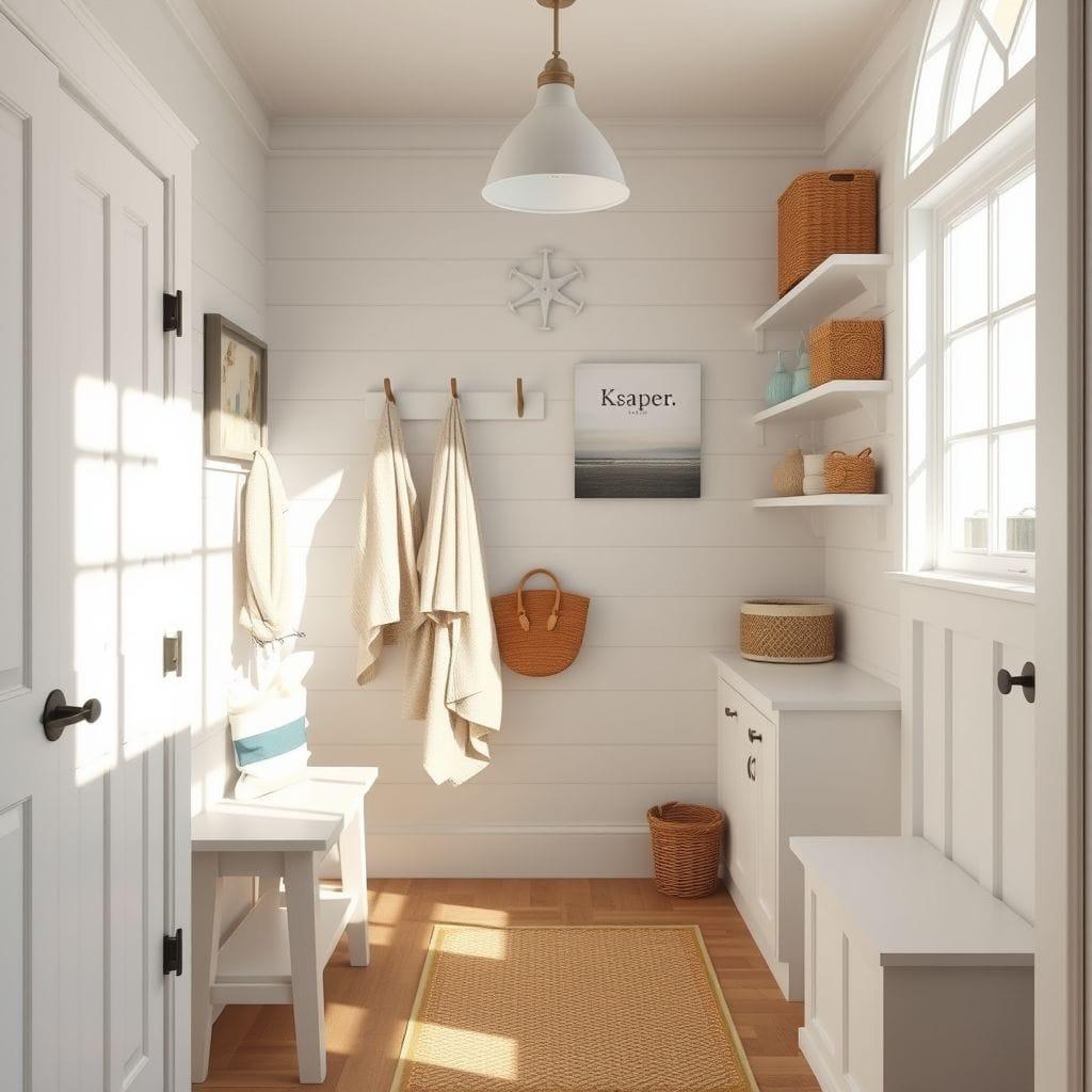Coastal Mudroom design example 3