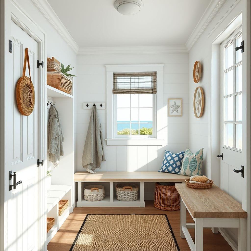 Coastal Mudroom design example 4