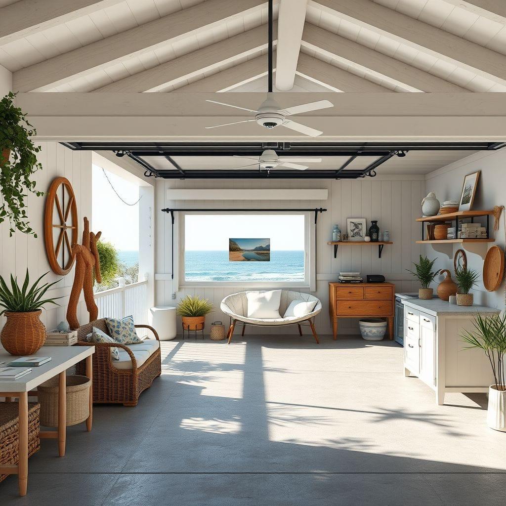 Coastal Outdoor Garage design example 1