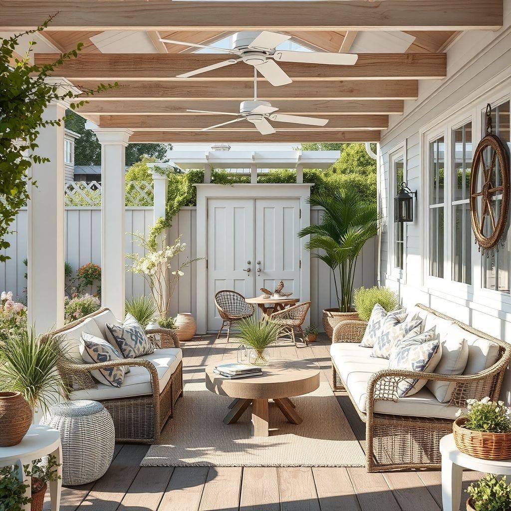 Coastal Outdoor Garden design example 2