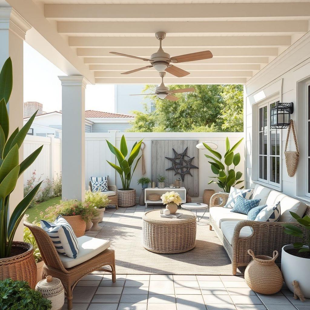 Coastal Outdoor Garden design example 3