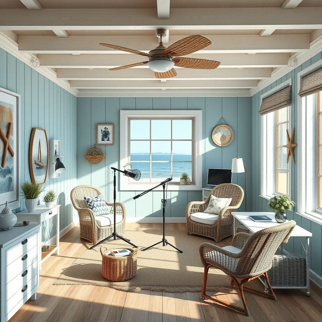 Coastal Podcast Studio design example 2