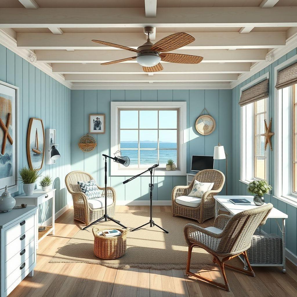 Coastal Podcast Studio design example 2