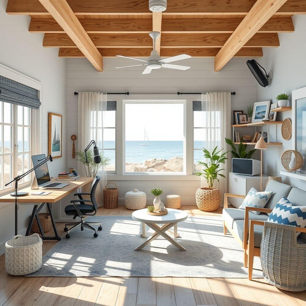 Coastal Podcast Studio design example 3