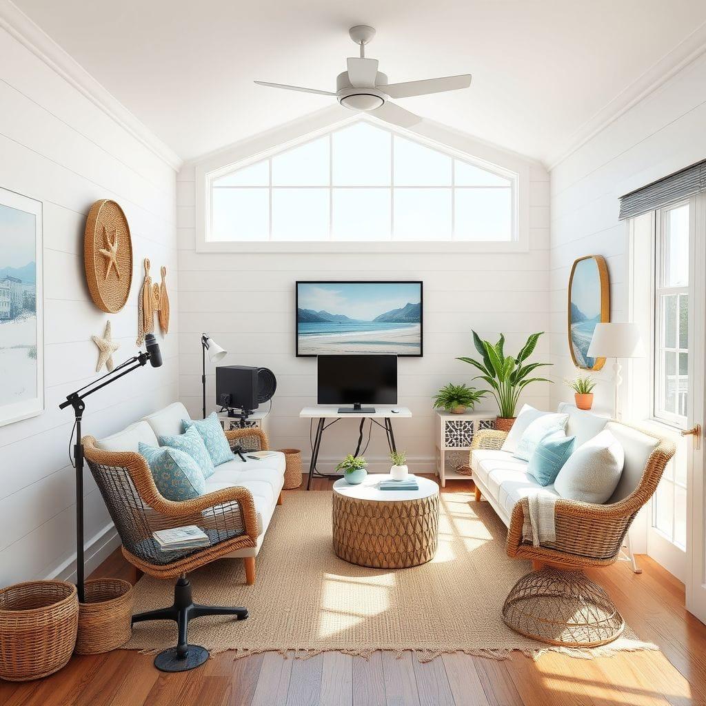 Coastal Podcast Studio design example 4