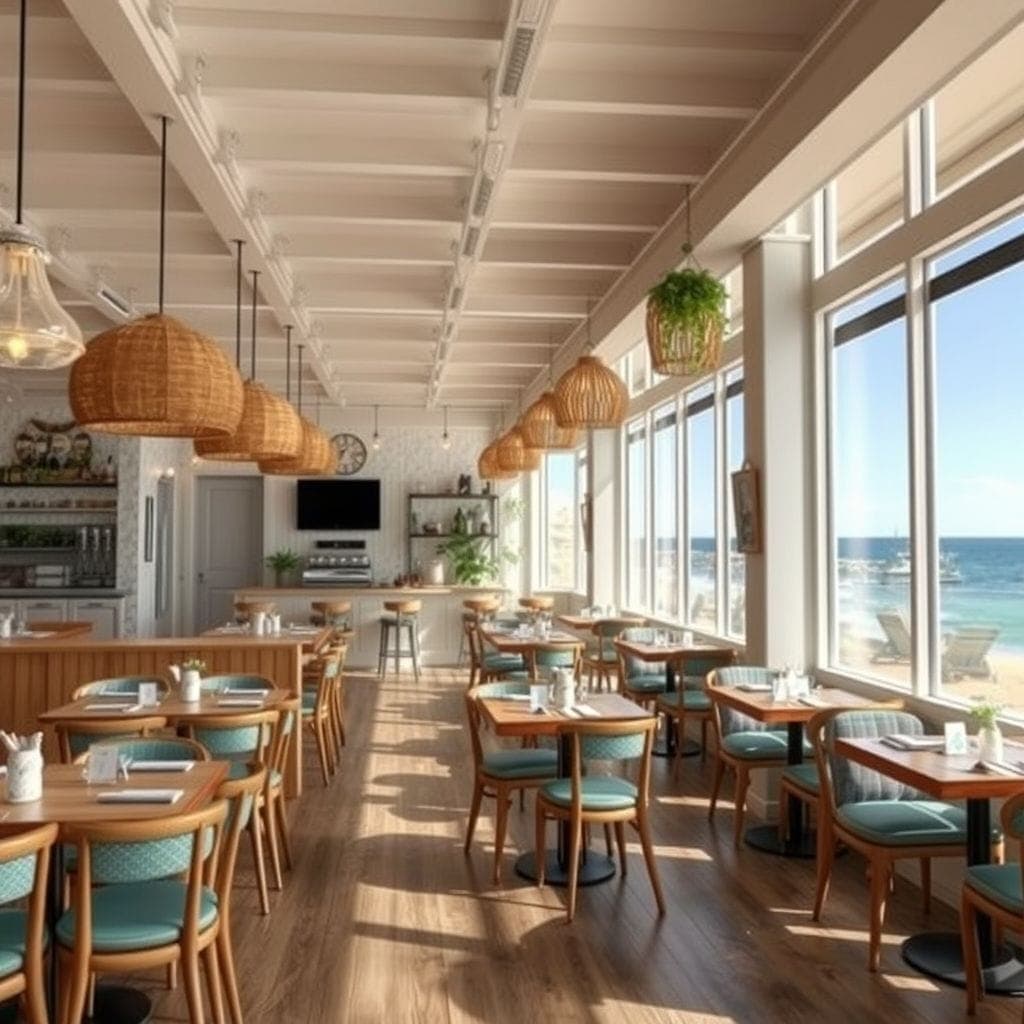 Coastal Restaurant design example 4